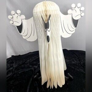 Vintage Ghost Honeycomb Hanging Halloween Decoration Cute Spooky Haunting Boo